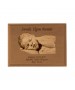 Resim İşlemeli Ahşap Plaket - Doğum Bebek